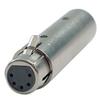 Adattatore XLR DAP Audio FLA30 da connettore XRL/M 3p a XRL/F 5 p. 